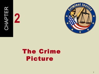 CHAPTER

          2

              The Crime
               Picture

                          1
 
