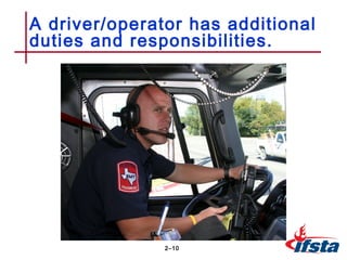 Roles of Fire and Emergency Services Personnel | PPT