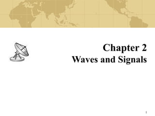 1
Chapter 2
Waves and Signals
 