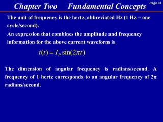 Fundamental concepts of electrical engineering | PPT