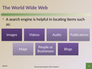 Chapter 02: Fundamentals of the World Wide Web and Internet | PPTX
