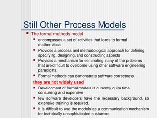 SOFTWAER ENGINEERING PROCESS MODELSChapter_02.ppt