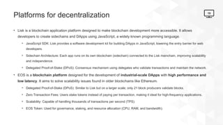 Concept of decentralization - principles and relation to blockchain | PPTX
