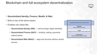 Concept of decentralization - principles and relation to blockchain | PPTX