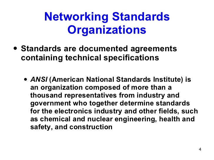 Chapter02 networking standards and the osi model