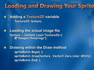 Chapter 02 sprite and texture | PPTX