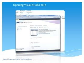 Chapter 2 — Program and Graphical User Interface Design | PPTX