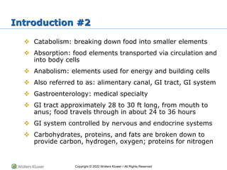Chapter 26: The Digestive System PowerPoint | PPTX