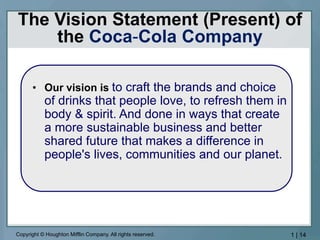 Chapter 02 Charting a Company's Direction-Its Vision, Mission ...
