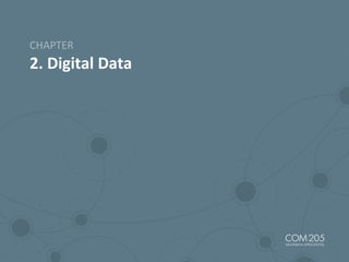2. Digital Data
CHAPTER
 