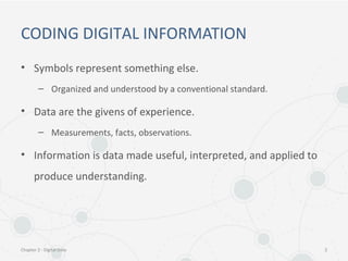 Chapter 2 Digital Data | PPT