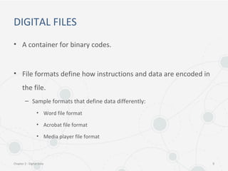 Chapter 2 Digital Data | PPT
