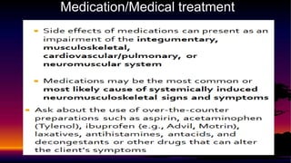 Medication/Medical treatment
 