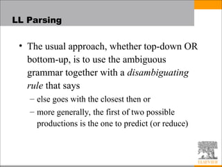 Comprehensive Overview of Programming Language Syntax and Parsing ...