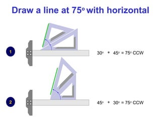 Chapter 02 Using Drawing Tools in engineering drawing | PPT
