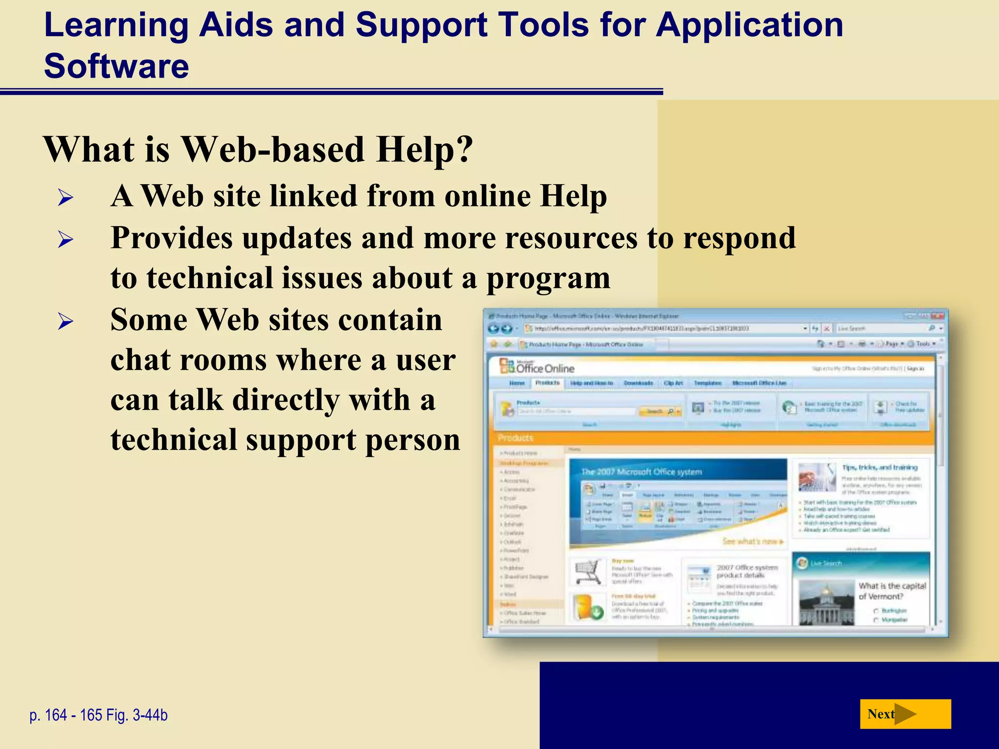 Business SoftwareClick to view Web Link,click Chapter 3, Click Web Linkfrom left navigation, then click Document Management Softwarebelow Chapter 3NextWhat is document management software?Provides a means for sharing, distributing, and searching through documents by converting them into a format that can be viewed by any userp. 150 Fig. 3-18