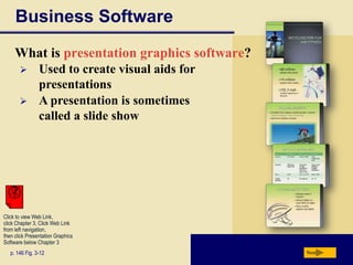 Business SoftwareNextWhat is a font?A name assigned to a specific design of characters