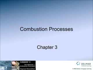 Combustion Processes   Chapter 3 
