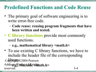 Chapter03 Top Down Design with Function | PPT
