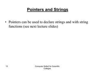 Programming fundamentals 2:pointers in c++ clearly explained | PPT