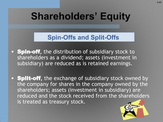 Treasury Split Chapter 03 from the book of Financial Statement Analysis | PPT