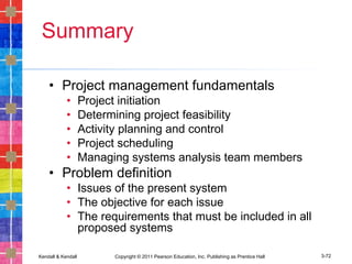 Comprehensive Project Management in Systems Analysis and Design | PDF