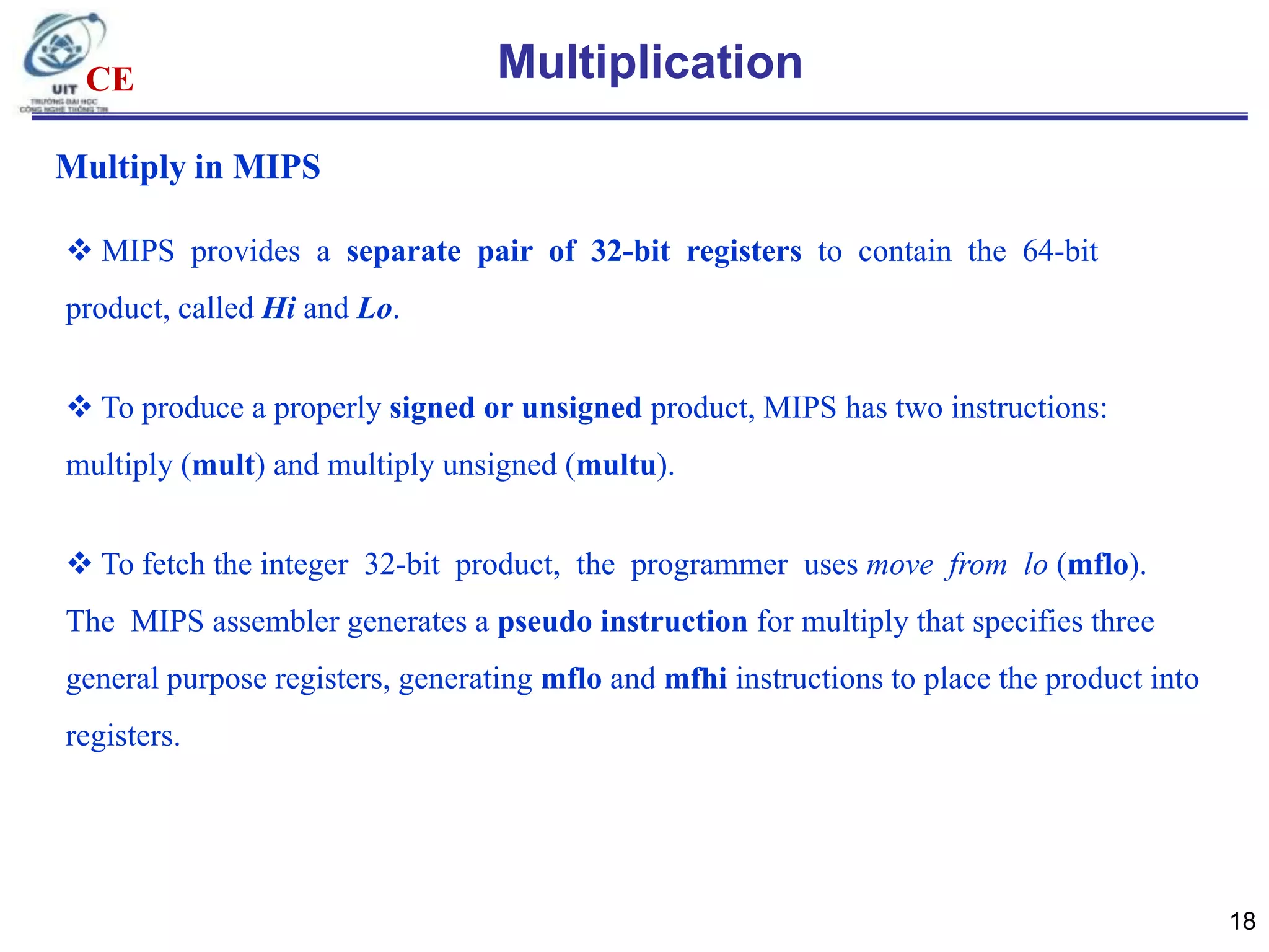 Chapter 03 arithmetic for computers | PPT