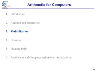 Chapter 03 arithmetic for computers | PPT