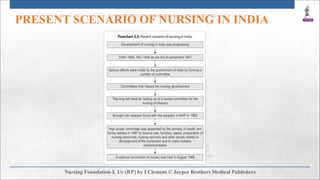 PRESENT SCENARIO OF NURSING IN INDIA
 
