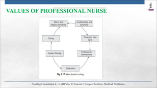VALUES OF PROFESSIONAL NURSE
 