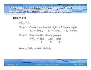 Chapter 03 number system | PDF