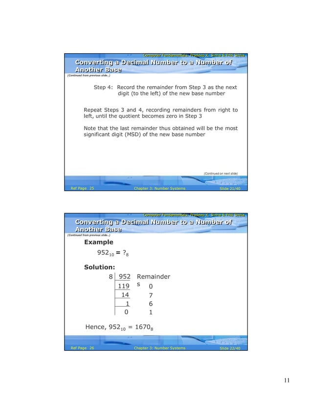 Chapter 03 number system 2o-p | PDF