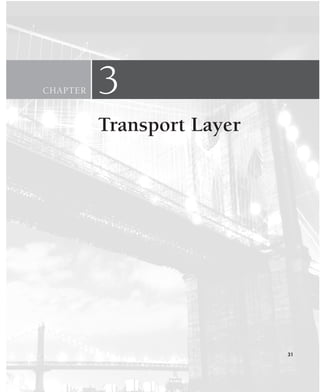 CHAPTER 3
Transport Layer
31
CH03_p31-54 6/15/06 4:40 PM Page 31
 