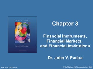Chapter 3 Financial Instruments Financial Markets and Financial ...