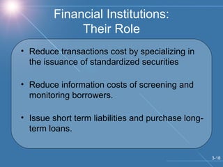 Chapter 3 Financial Instruments Financial Markets and Financial ...