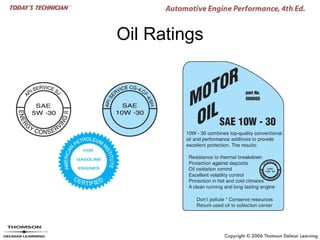 Oil Ratings
 