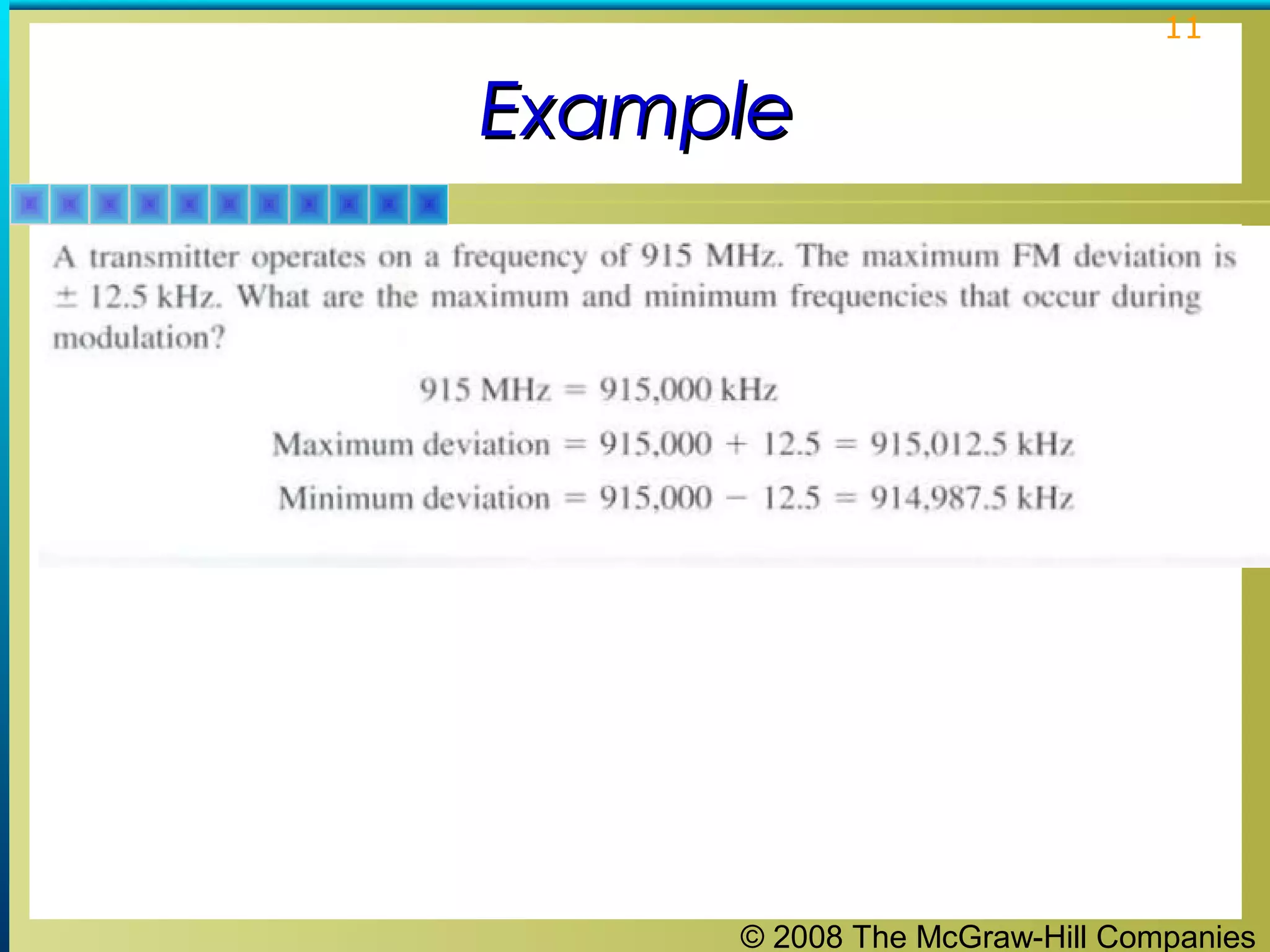 © 2008 The McGraw-Hill Companies
11
ExampleExample
 