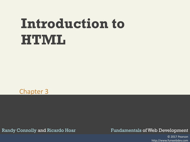 Introduction to Html | PPT