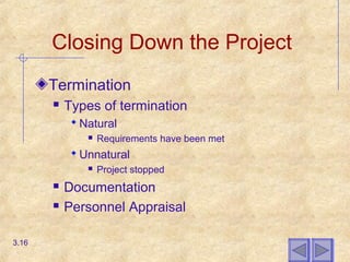 Chapter03 managing the information systems project | PPT