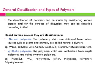Comprehensive Overview of Polymer Materials: Structure, Properties, and ...