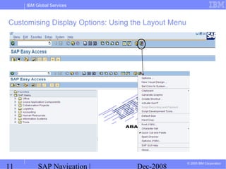 Sap Gui Navigation Tutorial Chapter 03 sap navigation | PPT