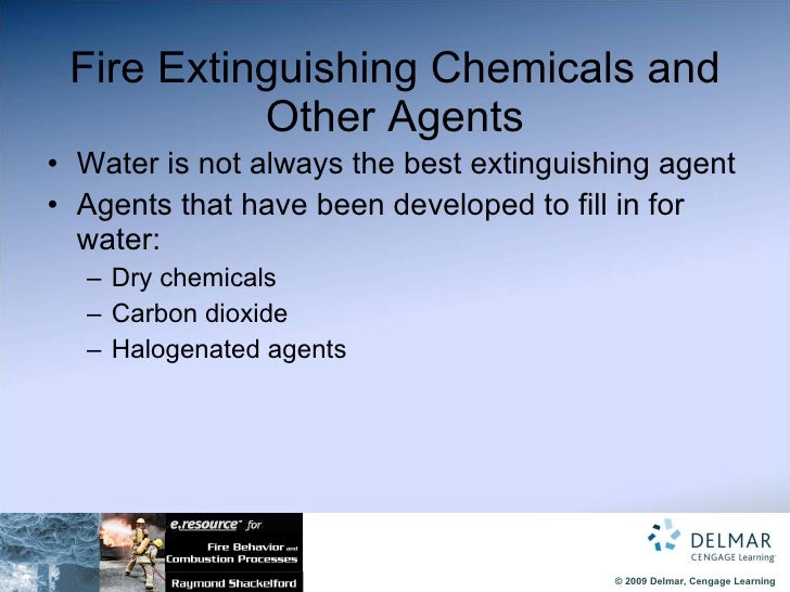 Chapter 04Extinguishing Agents