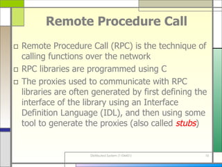 Remote Call