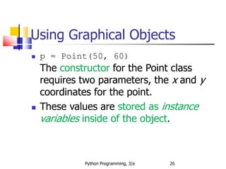Graphical Object Example Objects and Graphics | PPTX