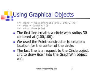 Objects and Graphics | PPTX