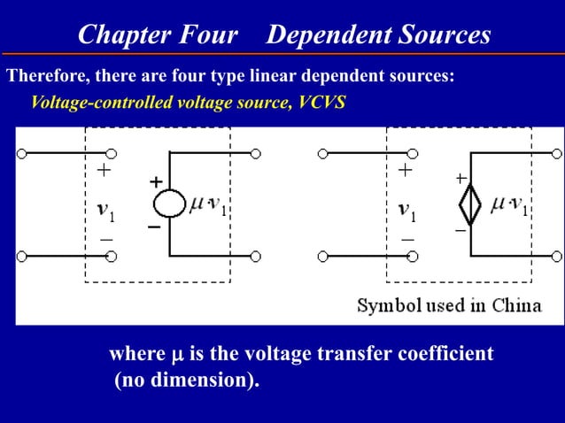 Chapter 04.ppt dependent sources for electrical | PPT | Physics | Science