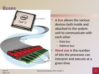 Chapter 04 -- System Unit Components -- Discovering Computers 2012 | PPTX