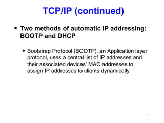 Bootp Protocal Work Flow Chapter04 -- network protocols | PPT