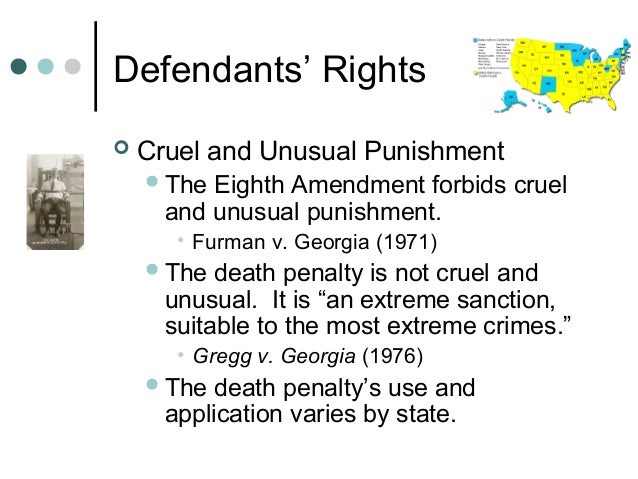 Is the death penalty cruel and unusual punishment essays