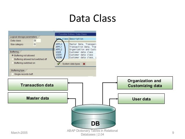 Chapter 04 abap dictionary tables in relational databases1